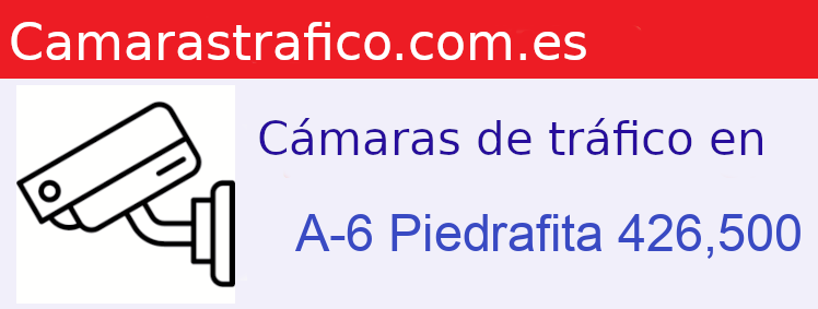 Camara trafico A-6 PK: Piedrafita 426,500